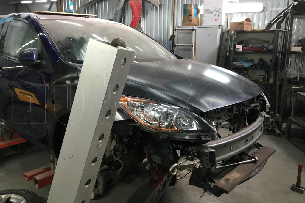 покраска авто Кузовной ремонт Mazda3 в СПБ
