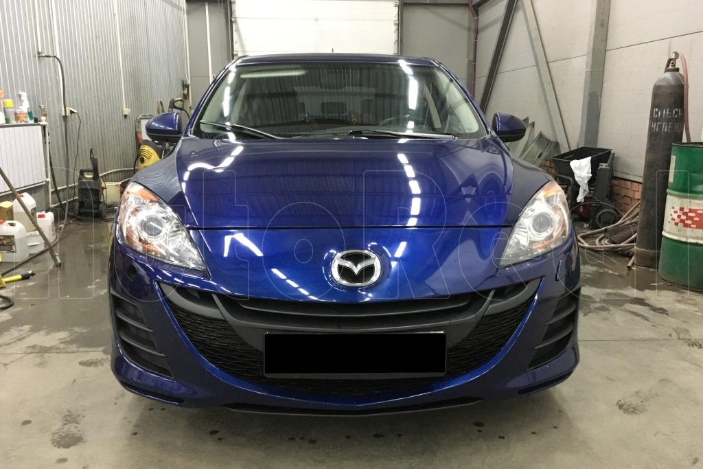 покраска авто Кузовной ремонт Mazda3 в СПБ